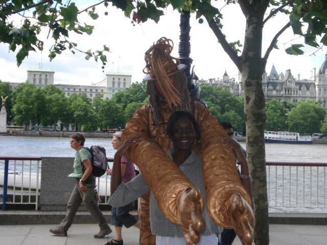 He didn't want to let me go.