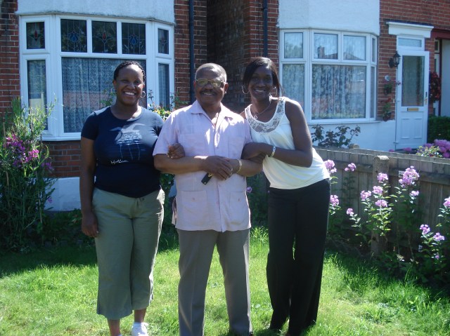 Me, Granddad, and Genean